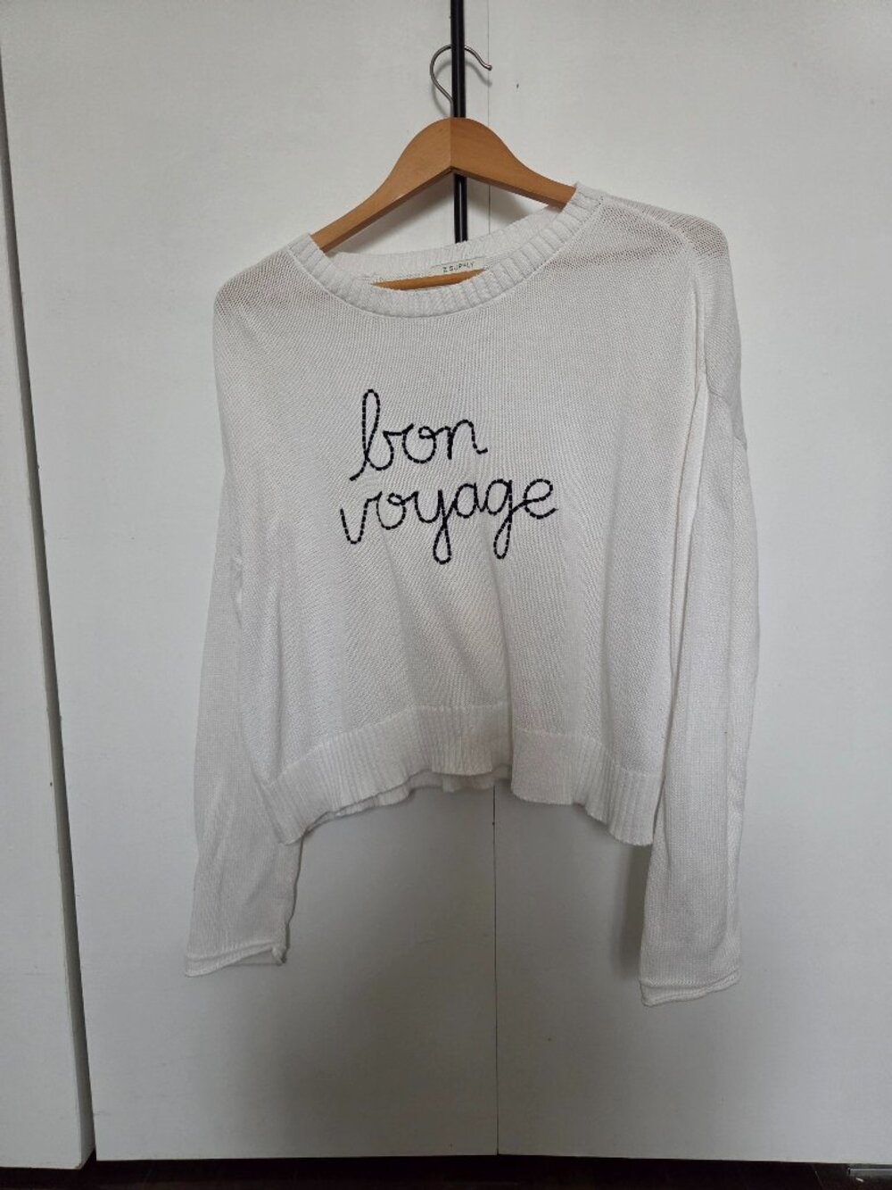 Pull Z Supply Blanc